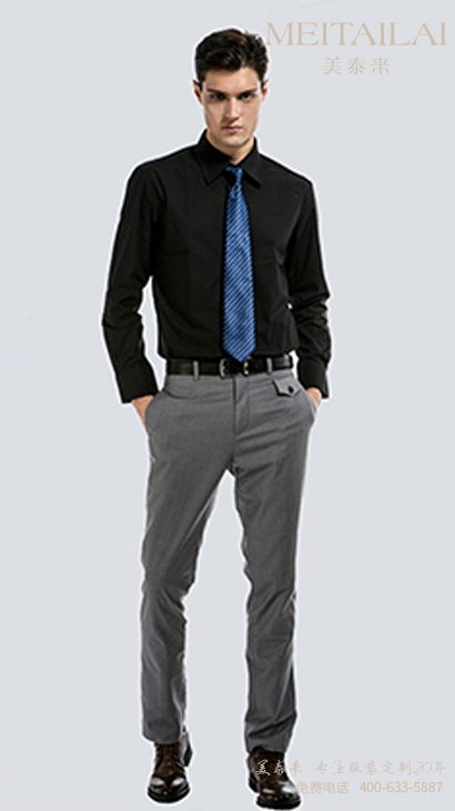 兰州正装衬衫订制