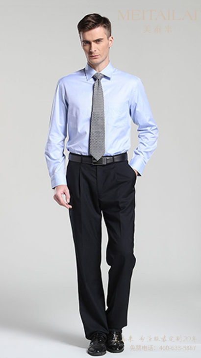 兰州正装衬衫订做